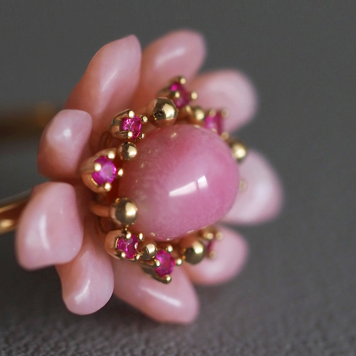 Wild Flower Conch Pearl Ring – mika jewellery