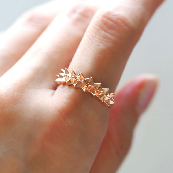 K10YG or PG / Spike Ring