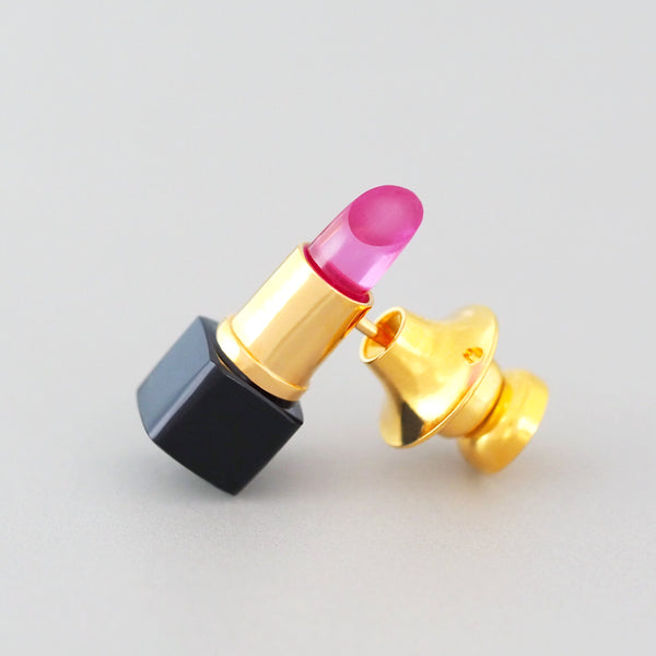 Lipstick Brooch (Pink Sapphire)