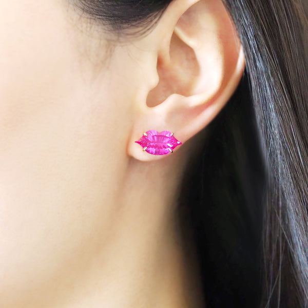 K10YG / Large Lip Earring