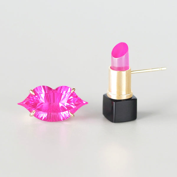 K10YG / Large Lip Earring