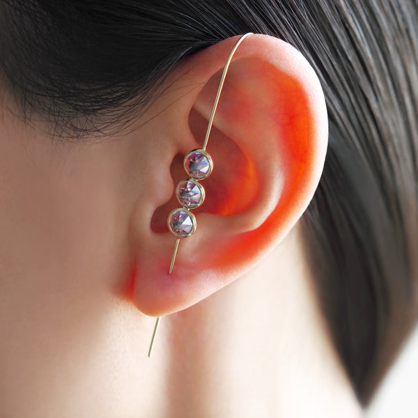 Goddess Ear Stick (Iolite)