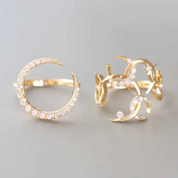 K18YG / Moonlight Ring