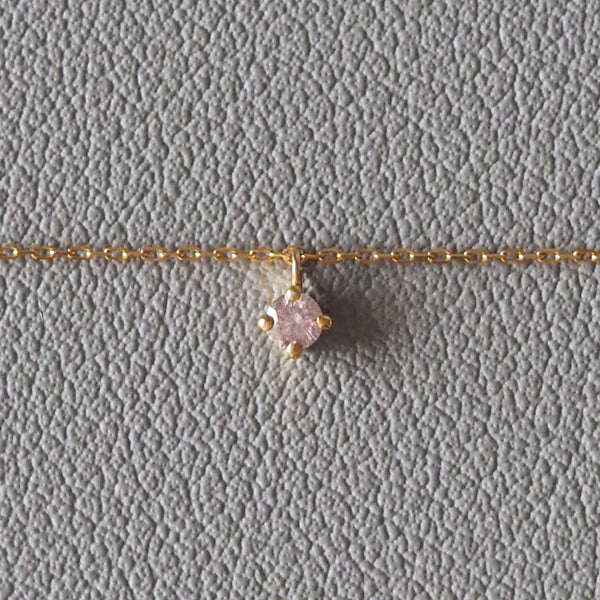 Moonlight 1 Stone Bracelet (Pink Diamond)