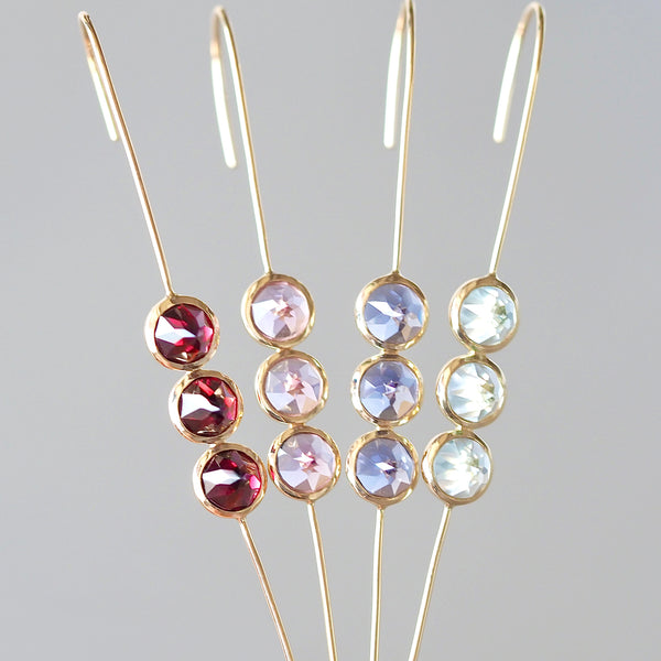 Goddess Ear Stick (Sky Blue Topaz)