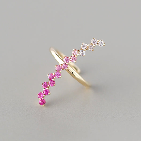 Confetti Ear Cuff (Sapphire)