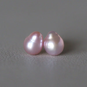 Baby Baroque Earrings (Cool Pink)