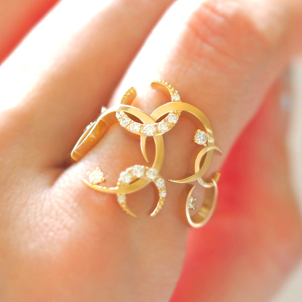 K18YG / Moonlight Ring