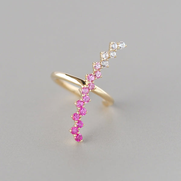 Confetti Ear Cuff (Sapphire)