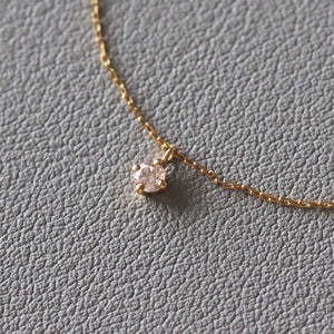 Moonlight 1 Stone Bracelet (Pink Diamond)