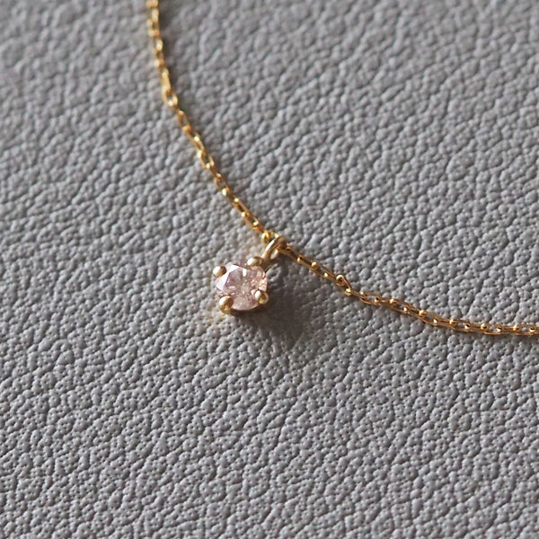 Moonlight 1 Stone Bracelet (Pink Diamond)