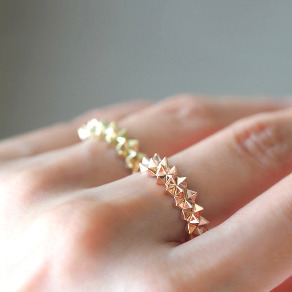 K10YG or PG / Spike Ring