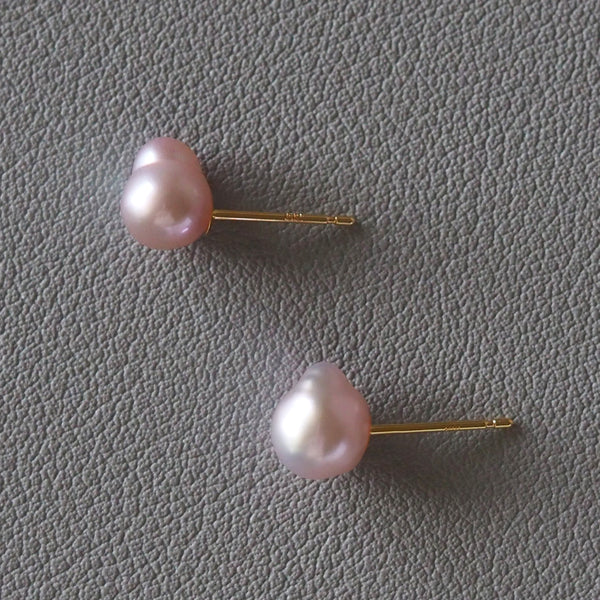 Baby Baroque Earrings (Cool Pink)