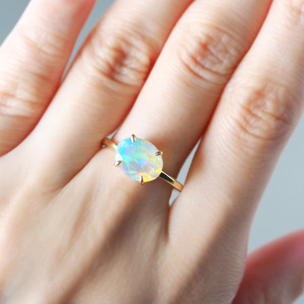 Ethiopian Opal Ring