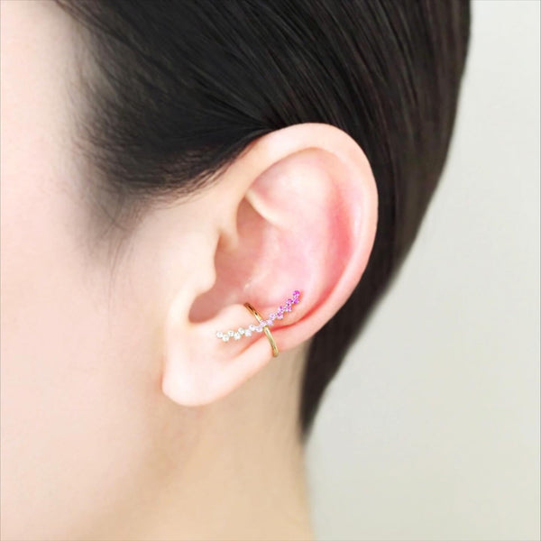 Confetti Ear Cuff (Sapphire)