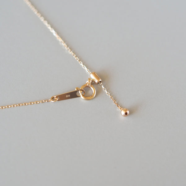 K10YG / Large Lip Necklace
