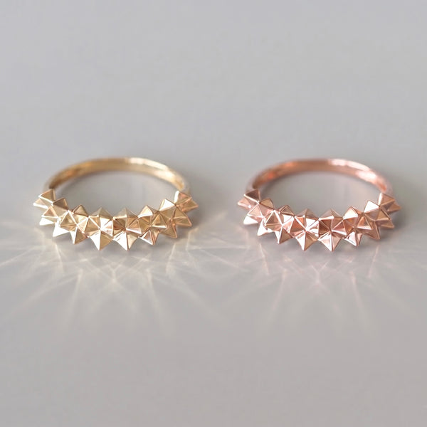 K10YG or PG / Spike Ring