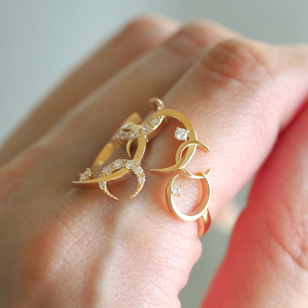 K18YG / Moonlight Ring