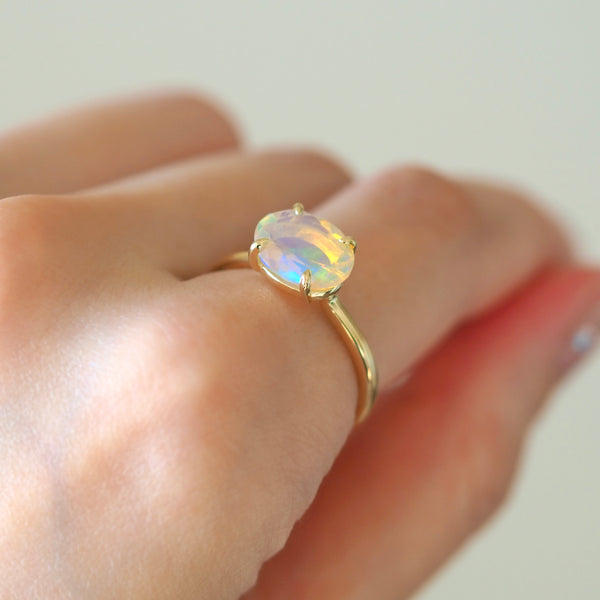 Ethiopian Opal Ring