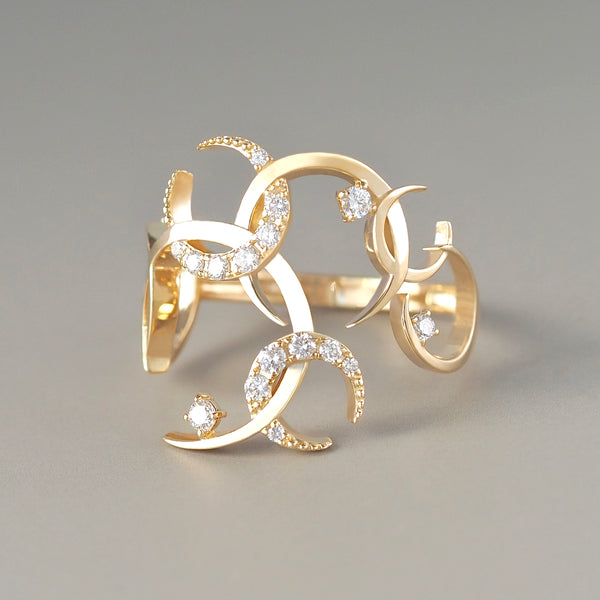 K18YG / Moonlight Ring