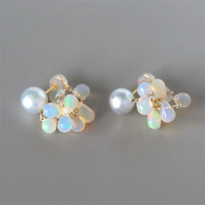 Lulu Earrings (Blue)