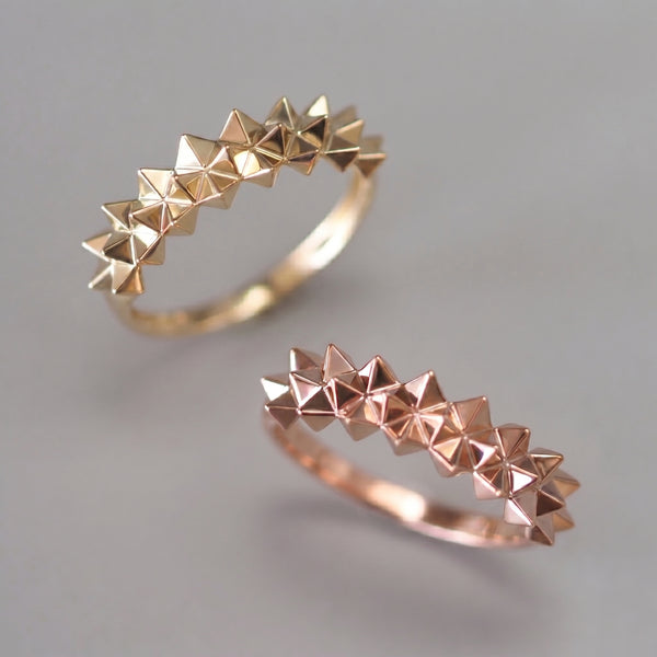 K10YG or PG / Spike Ring