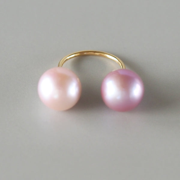 Double Pearl Ring
