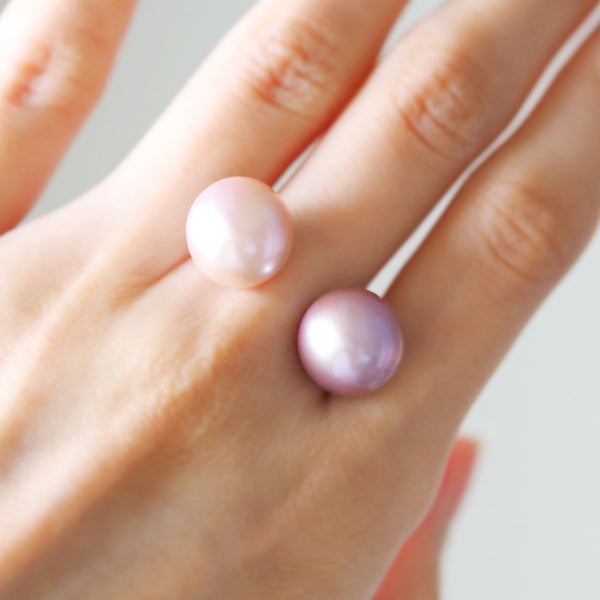 Double Pearl Ring