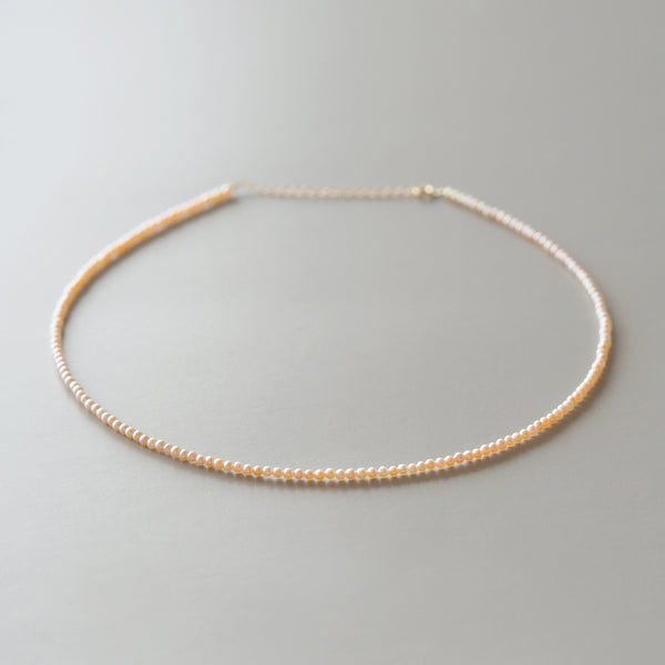 Baby Pearl Choker (Orange)