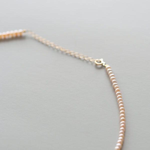 Baby Pearl Choker (Orange)