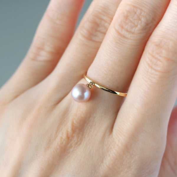 Swing Pearl Ring