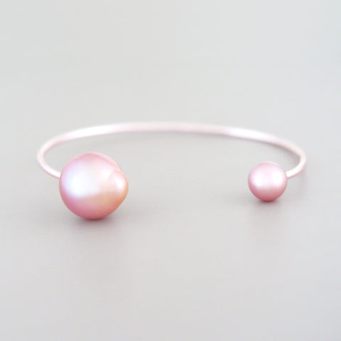 Pink Pearl Bangle