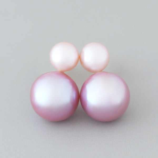 Double Pearls Earrings