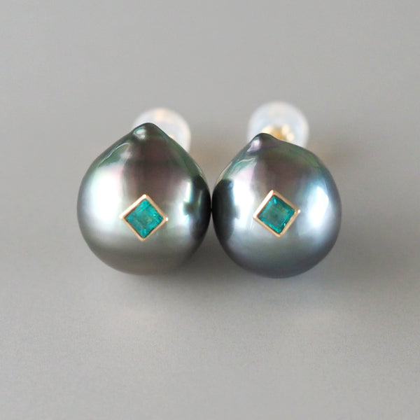 Gem Pearl Earrings