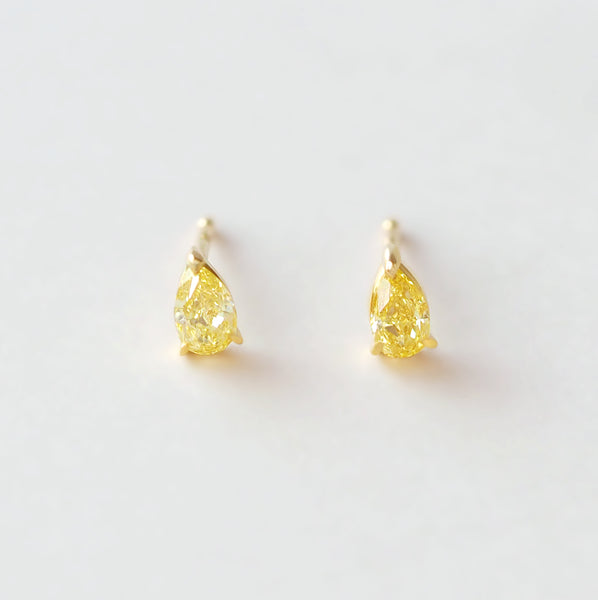 Precious Studs (Yellow Diamonds)