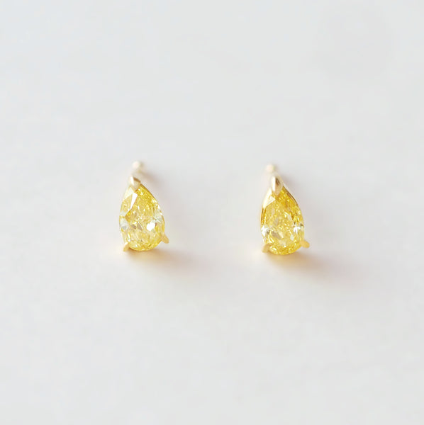 Precious Studs (Yellow Diamonds)