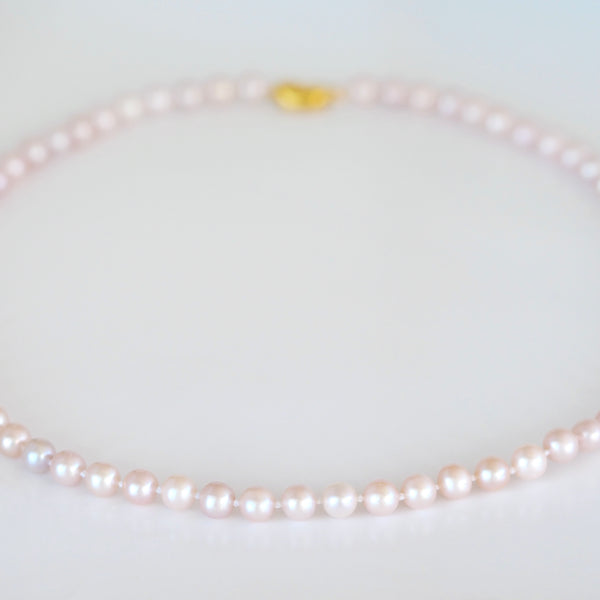 Pearl Necklace (Pink)