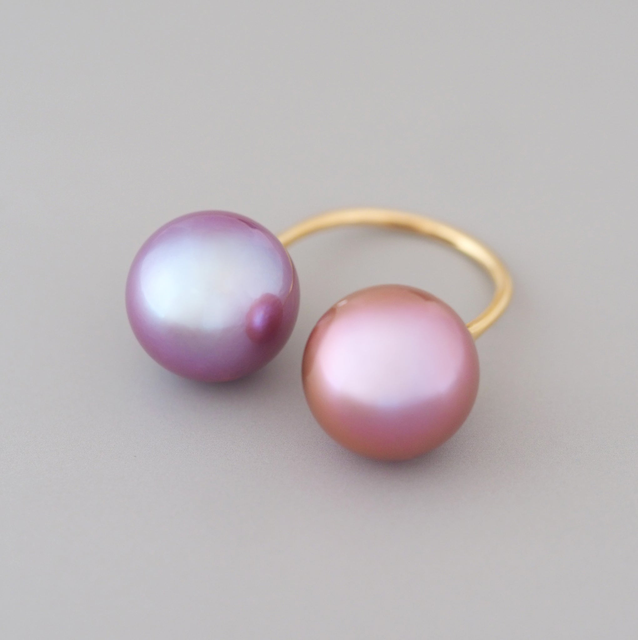 Double Pearl Ring
