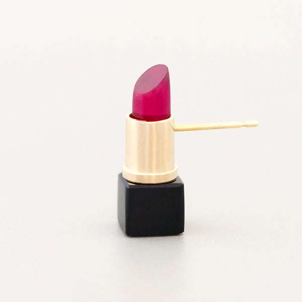 Lipstick Single Earring (Ruby)